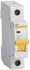 Выключатель IEK ВА47-29 1Р 2А 4,5 кА