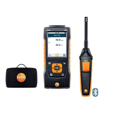 Комплект Testo 440 + Bluetooth-зонд 0563 4404