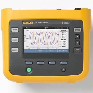 Поверка регистратора качества электроэнергии Fluke 1738
